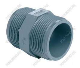 Ниппель переходной ПВХ EFFAST d1-1/2