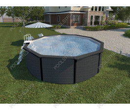 Морозоустойчивые бассейны MAGIC POOL (3х1,32м) (цвет ротанг) Морозоустойчивые бассейны MAGIC POOL (3х1,32м) (цвет ротанг)