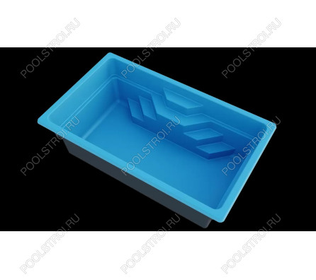 Композитный бассейн КОРСО ECOLINE (5х3х1.5м)