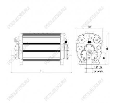 Электронагреватель Elecro Titan Optima Plus СP-72 Titan 72 кВт (380В)