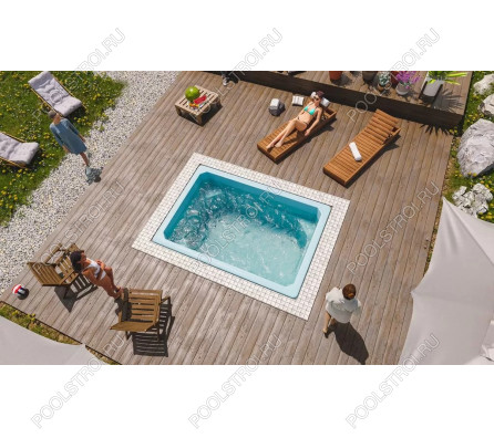 Композитный бассейн Комфорт PREMIUM (3х2х1.5м) Серия GRANIT